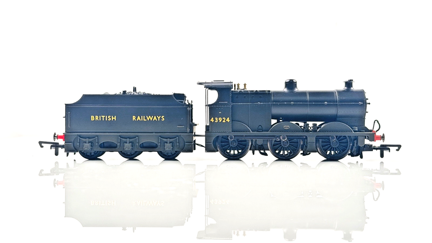 HORNBY 00 GAUGE - R2396 - BR BLACK FOWLER 0-6-0 CLASS 4F 43924 (W) - PART BOXED