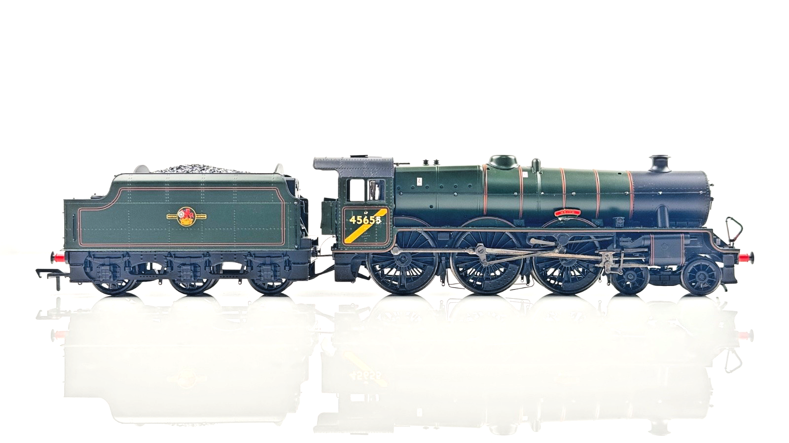 BACHMANN 00 GAUGE - 31-186A - LMS JUBILEE CLASS 45655 KEITH BR GREEN RENAMED