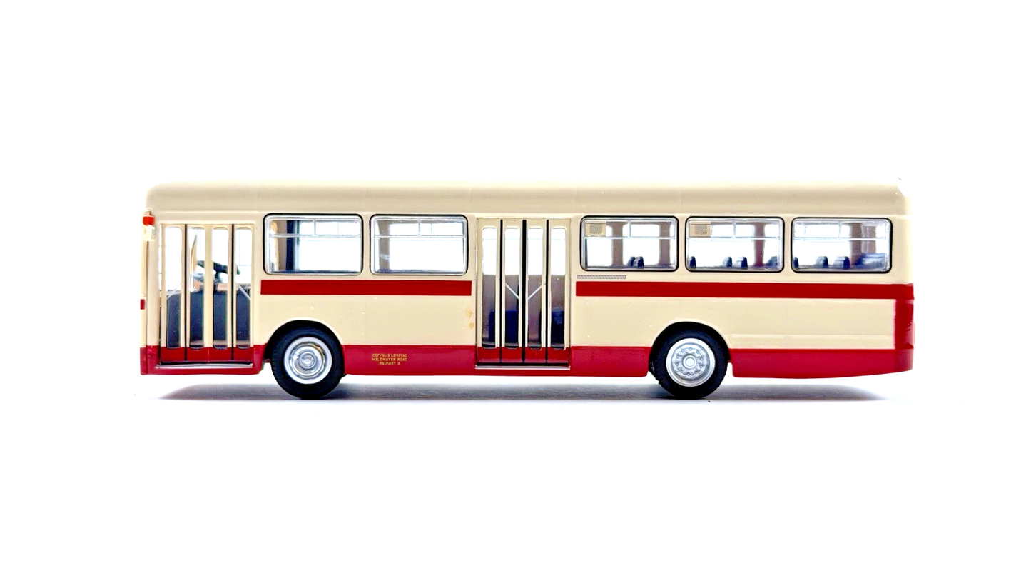 BRITBUS IRBUS AS2-07 - 1/76 SCALE - AEC SHORT SWIFT CITYBUS NORTHERN IRELAND
