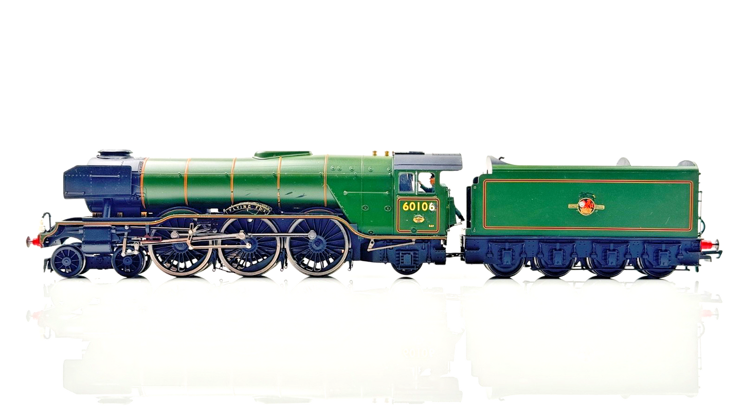 HORNBY 00 GAUGE - R3991 - BR GREEN 4-6-2 CLASS A3 FLYING FOX 60106 RENUMBERED