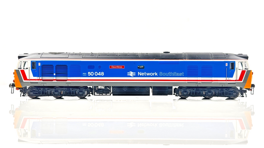 HORNBY 00 GAUGE - R2793 - CLASS 50 NETWORK SOUTHEAST 50048 DAUNTLESS NOT PERFECT
