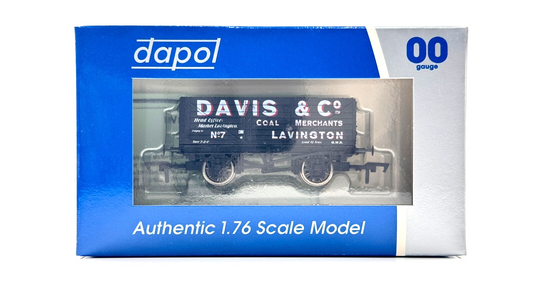 DAPOL 00 GAUGE - DAVIS & CO COAL MERCHANTS LAVINGTON WAGON 7 (LIMITED EDITION)
