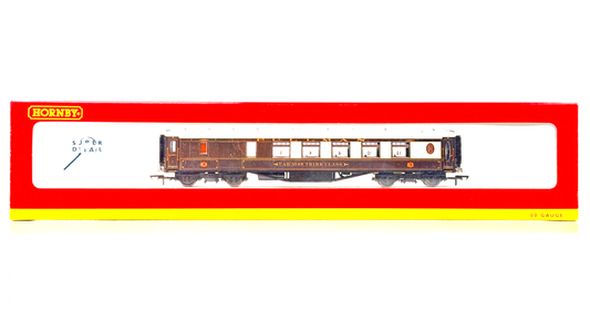HORNBY 00 GAUGE - R4150 - PULLMAN 3RD CLASS BRAKE CAR "NO.65 THIRD CLASS" BOXED