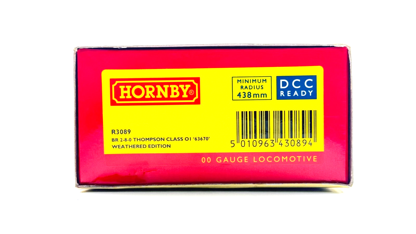 HORNBY 00 GAUGE - R3089 - BR BLACK 2-8-0 THOMPSON CLASS O1 63670 WEATHERED ED