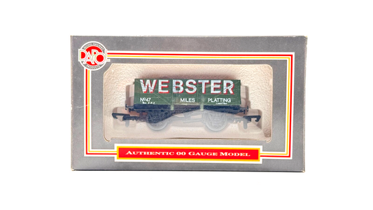 DAPOL 00 GAUGE - WEBSTER MILES PLATTING PLANK WAGON NO.47 (LIMITED EDITION)