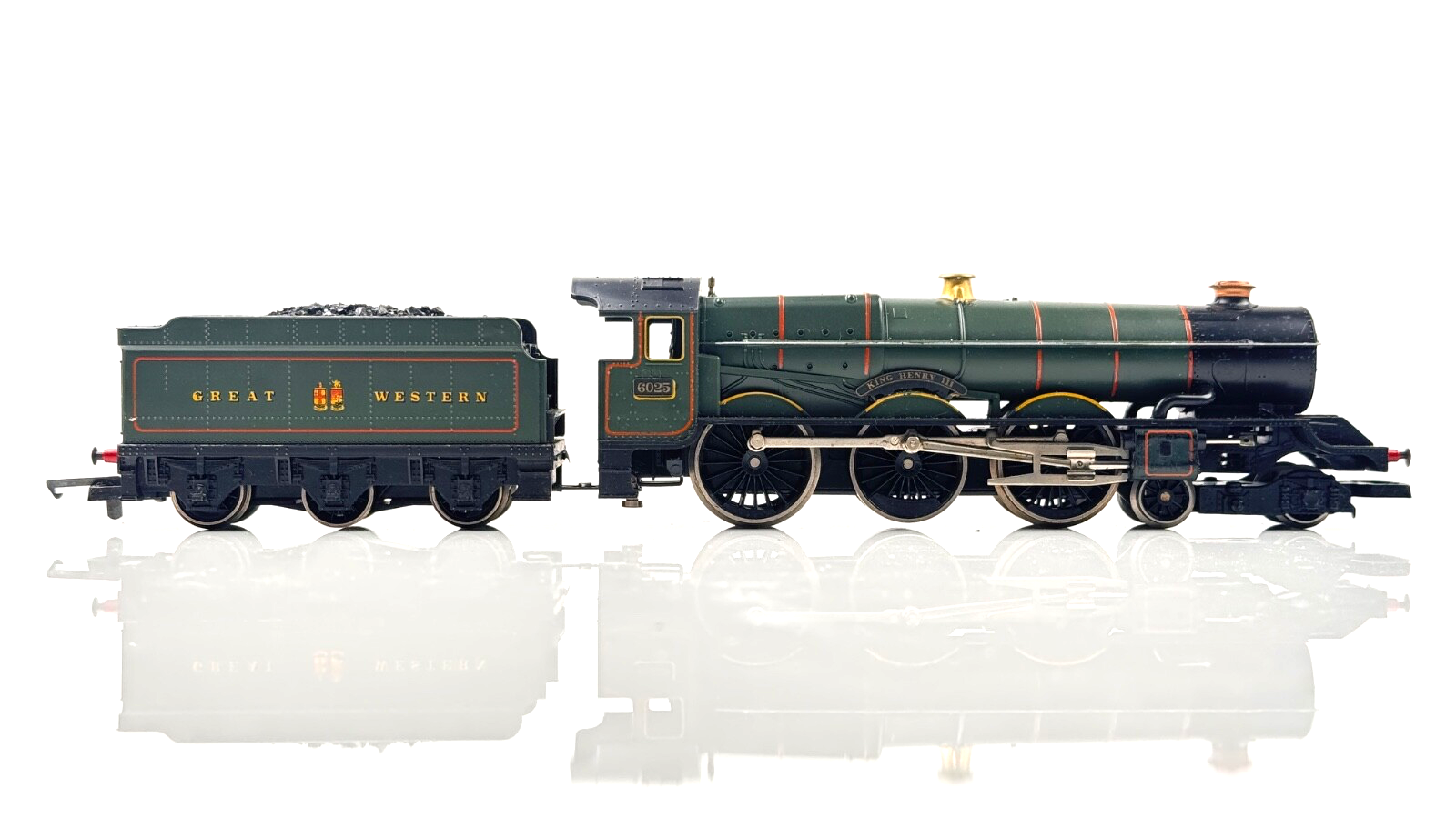 LIMA 00 GAUGE - GREAT WESTERN 4-6-0 'KING HENRY III' 6025 LOCOMOTIVE - UNBOXED