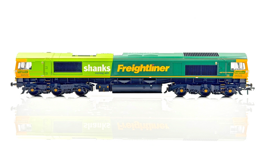 BACHMANN 00 GAUGE - 32-726Z - CLASS 66 DIESEL 66522 FREIGHTLINER SHANKS - BOXED