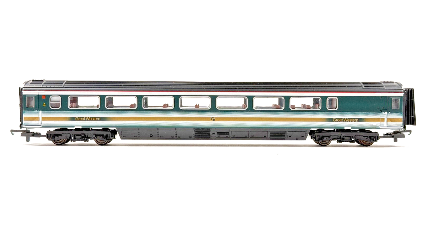 LIMA 00 GAUGE - FIRST GREAT WESTERN FAG PACKET HST 4 CAR SET - PART BOXED