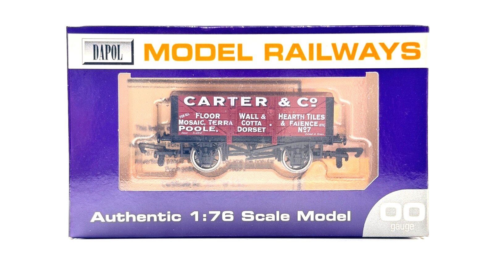 DAPOL 00 GAUGE - CARTER & CO TILE MANUFACTURER POOLE DORSET 7 (LIMITED EDITION)
