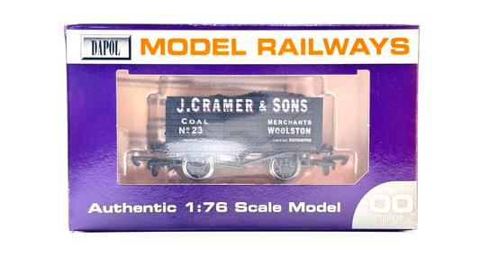 DAPOL 00 GAUGE - J. CRAMER & SONS COAL MERCHANTS WOOLSTON 23 (LIMITED EDITION)