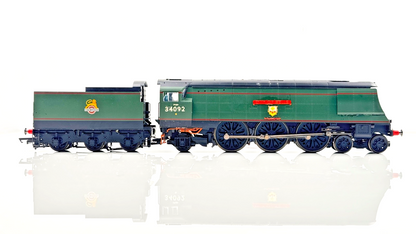 HORNBY 00 GAUGE - R2542 - BR 4-6-2 WEST COUNTRY 34092 CITY OF WELLS - IMPERFECT