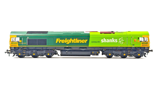 BACHMANN 00 GAUGE - 32-726DS - CLASS 66522 LONDON FREIGHTLINER SHANKS DCC SOUND
