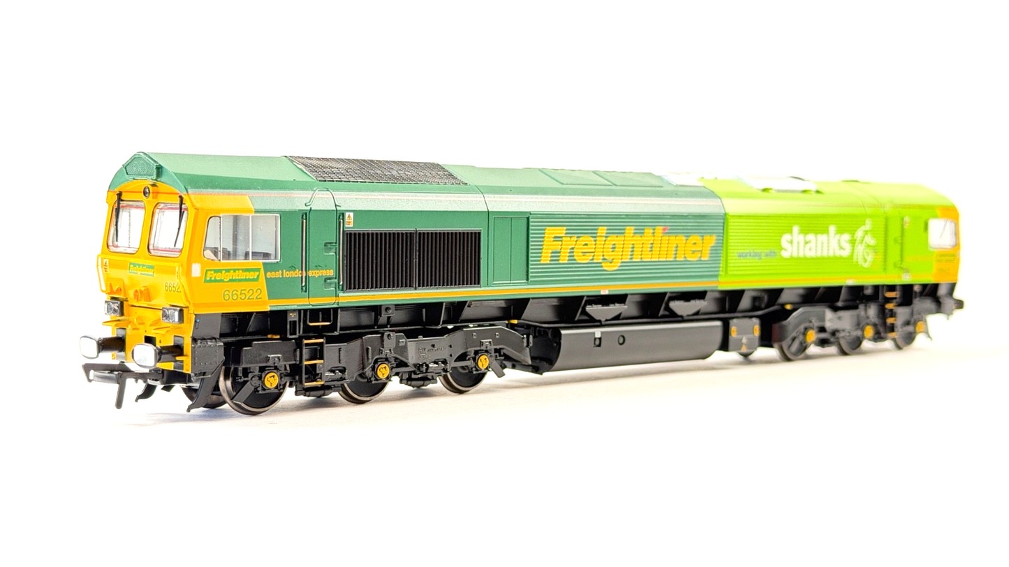 BACHMANN 00 GAUGE - 32-726Z - CLASS 66/5 DIESEL 66522 FREIGHTLINER SHANKS KMRC
