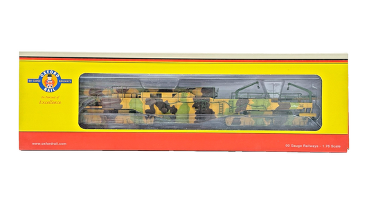 OXFORD RAIL 00 GAUGE - OR76BOOM03 - RAILGUN GLADIATOR WW1 BOCHE BUSTER BOXED