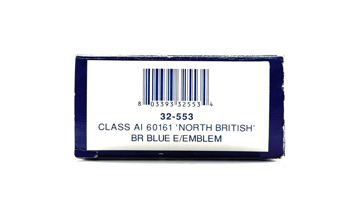 BACHMANN 00 GAUGE - 32-553 - CLASS A1 60161 NORTH BRITISH BR BLUE EARLY EMBLEM
