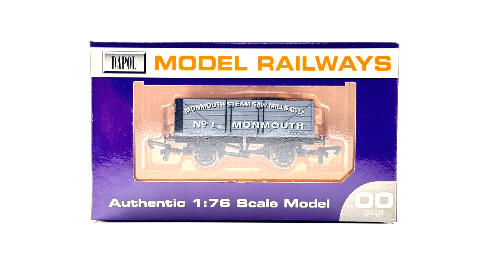 DAPOL 00 GAUGE - MONMOUTH STEAM SAW MILLS WAGON NO.1 (LIMITED EDITION)