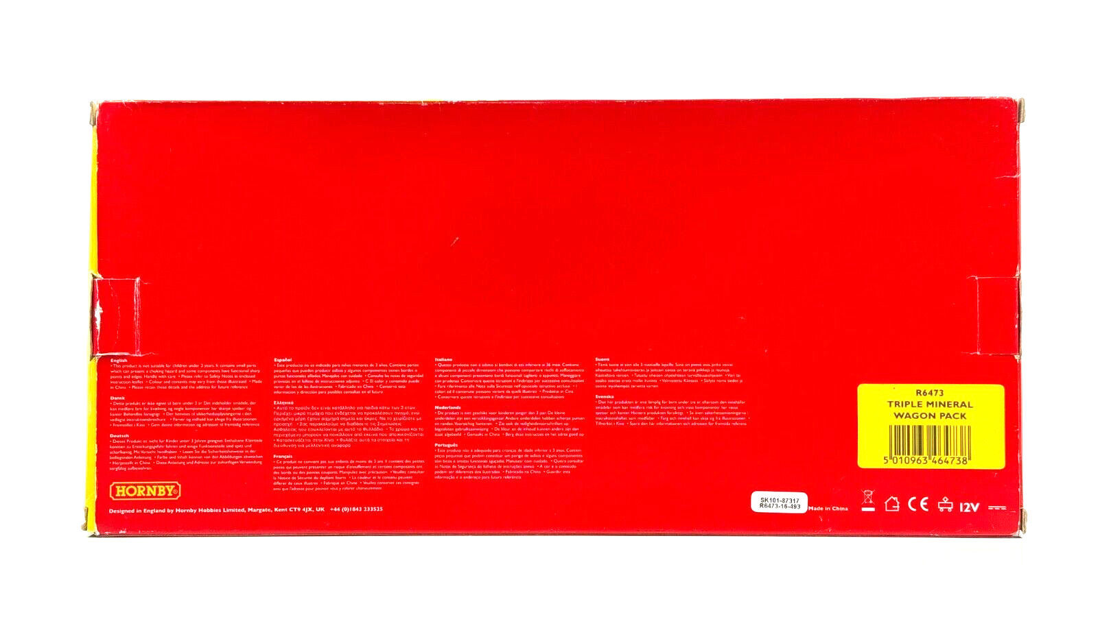 HORNBY 00 GAUGE - R6482 - RAILROAD TRIPLE WAGON PACK LMS ABERDARE WOKING - BOXED