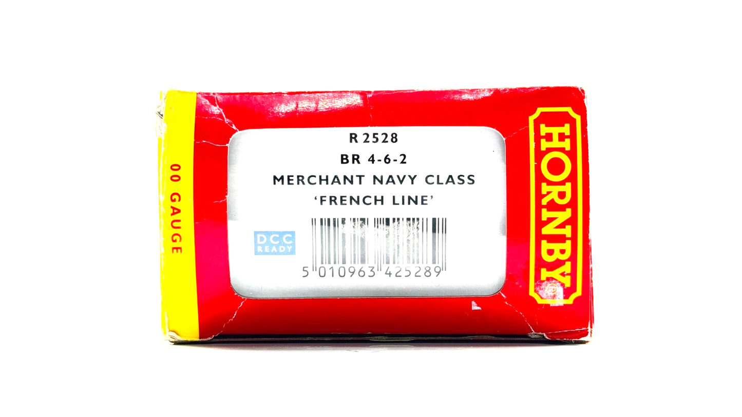 HORNBY 00 GAUGE - R2528 - BR 4-6-2 MERCHANT NAVY CLASS 'FRENCH LINE' 35019