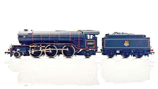 BACHMANN 00 GAUGE - 31-553A - V2 BR BLACK EARLY EMBLEM 60807 LOCOMOTIVE - BOXED