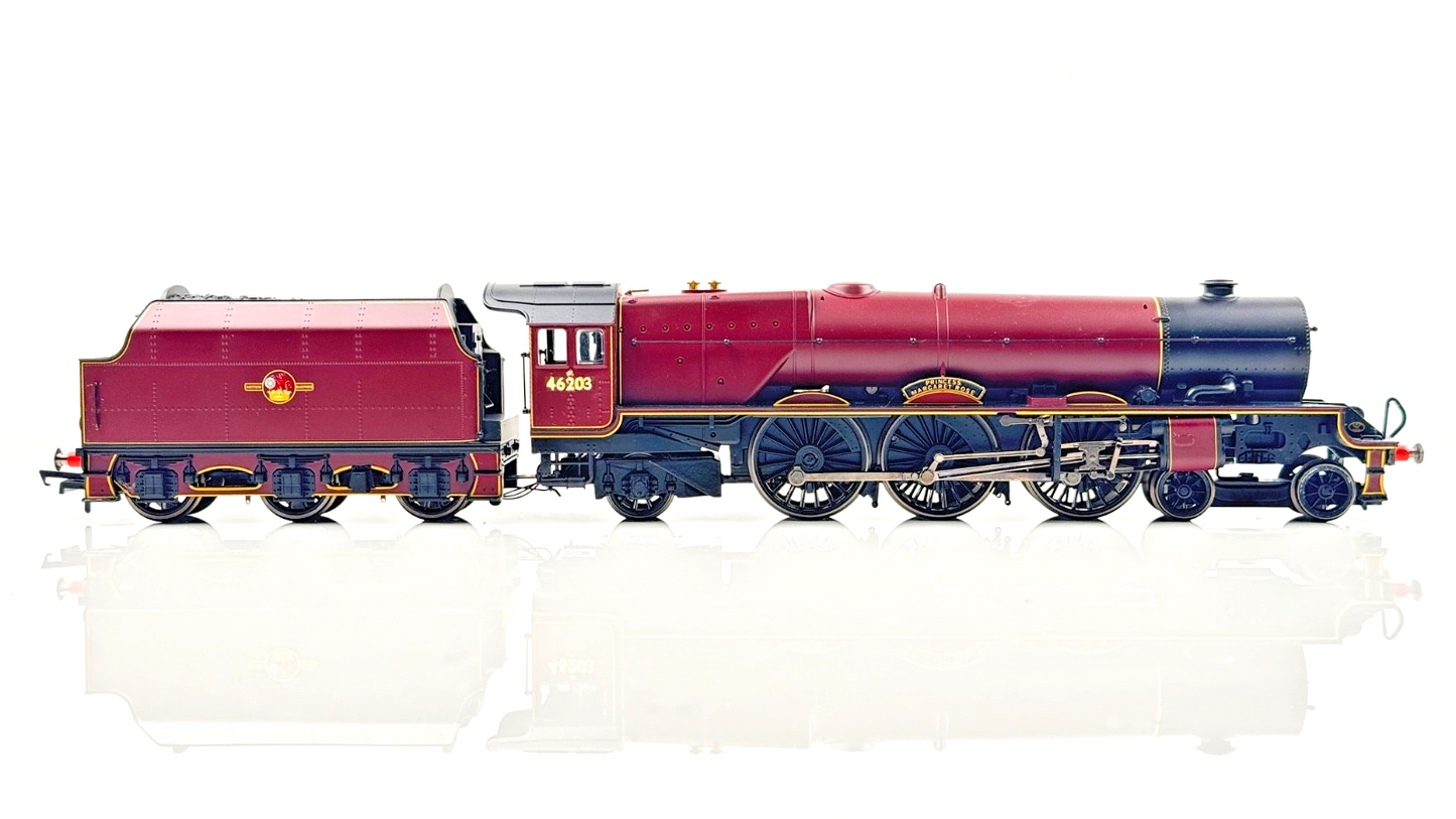 HORNBY 00 GAUGE - R3015 - BR 4-6-2 MAROON PRINCESS MARGARET ROSE 46203 - RENAMED