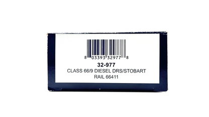 BACHMANN 00 GAUGE - 32-977 - CLASS 66 DIESEL 66411 DRS STOBART EDDIE THE ENGINE