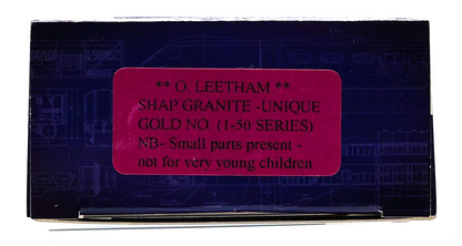DAPOL 00 GAUGE - SHAP TARRED GRANITE PLANK WAGON (O.LEETHAM LIMITED EDITION)