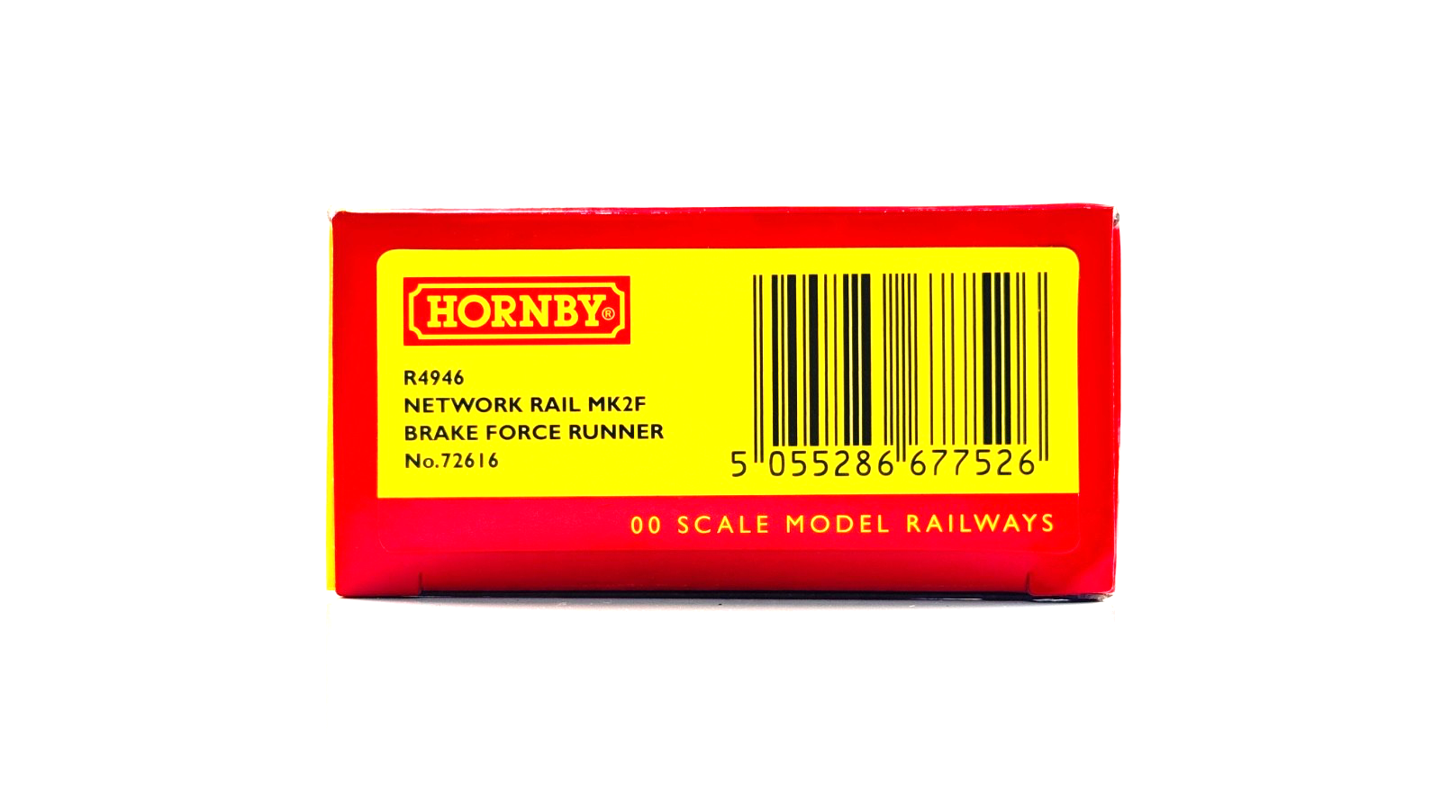 HORNBY 00 GAUGE - R4946 - NETWORK RAIL MK2F BRAKE FORCE RUNNER NO.72616 - BOXED