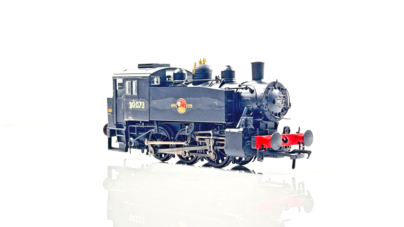 BACHMANN 00 GAUGE - MR-111 - USA CLASS 0-6-0T BRITISH RAILWAYS BLACK RENUMBERED