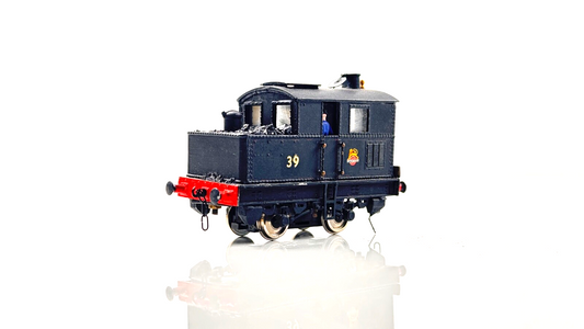 KIT BUILT 00 GAUGE - BR BLACK SENTINEL 0-4-0 NO.39 - UNBOXED TENSHODO