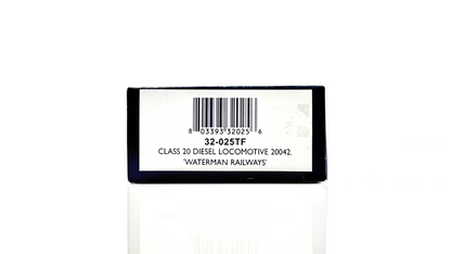 BACHMANN 00 GAUGE - 32-025TF - CLASS 20 DIESEL 20042 WATERMAN RAILWAYS BLACK