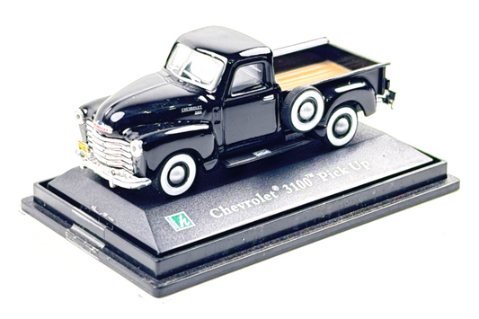 CARARAMA 1/72 SCALE - CHEVROLET CHEVY 3100 PICK UP BLACK - BOXED