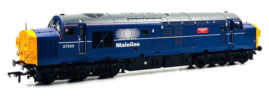 BACHMANN 00 GAUGE - 32-775TL - CLASS 37/0 37055 MAINLINE BLUE 'RAIL CELEBRITY'