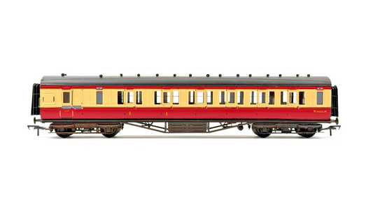 LARRY GODDARD 00 GAUGE BRASS KIT BUILT 57' EX LMS PERIOD CRIMSON/CR COACH M6666M