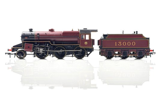 BACHMANN 00 GAUGE - 32-181 - LMS 'CRAB' 13000 CRIMSON LAKE LOCOMOTIVE - BOXED