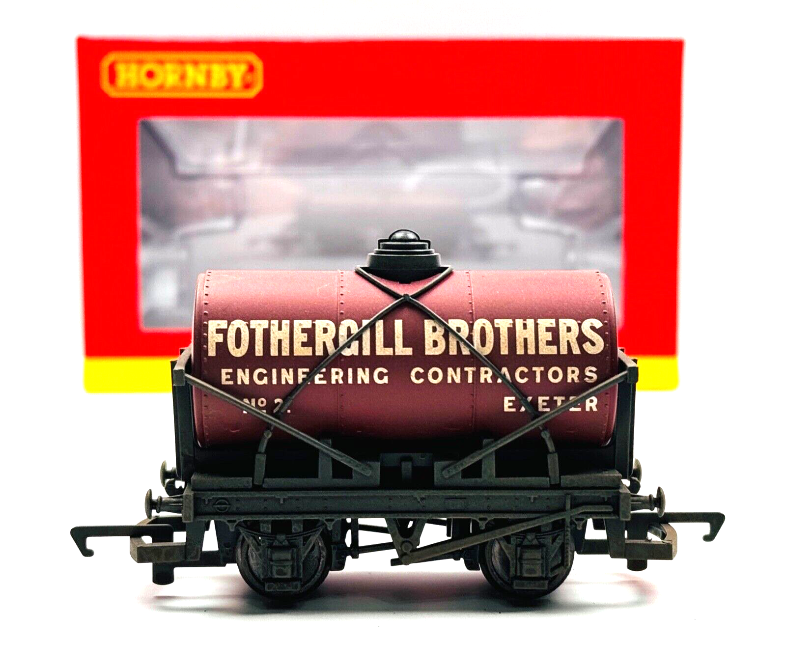HORNBY 00 GAUGE - R60050 - SWB FOUR WHEEL TANK WAGON 'FOTHERGILL BROTHERS' BOXED