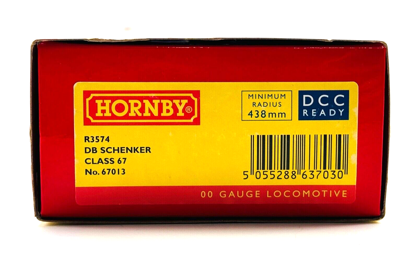 HORNBY 00 GAUGE - R3574 - CLASS 67 DIESEL 67013 DB SCHENKER RED - BOXED NQP