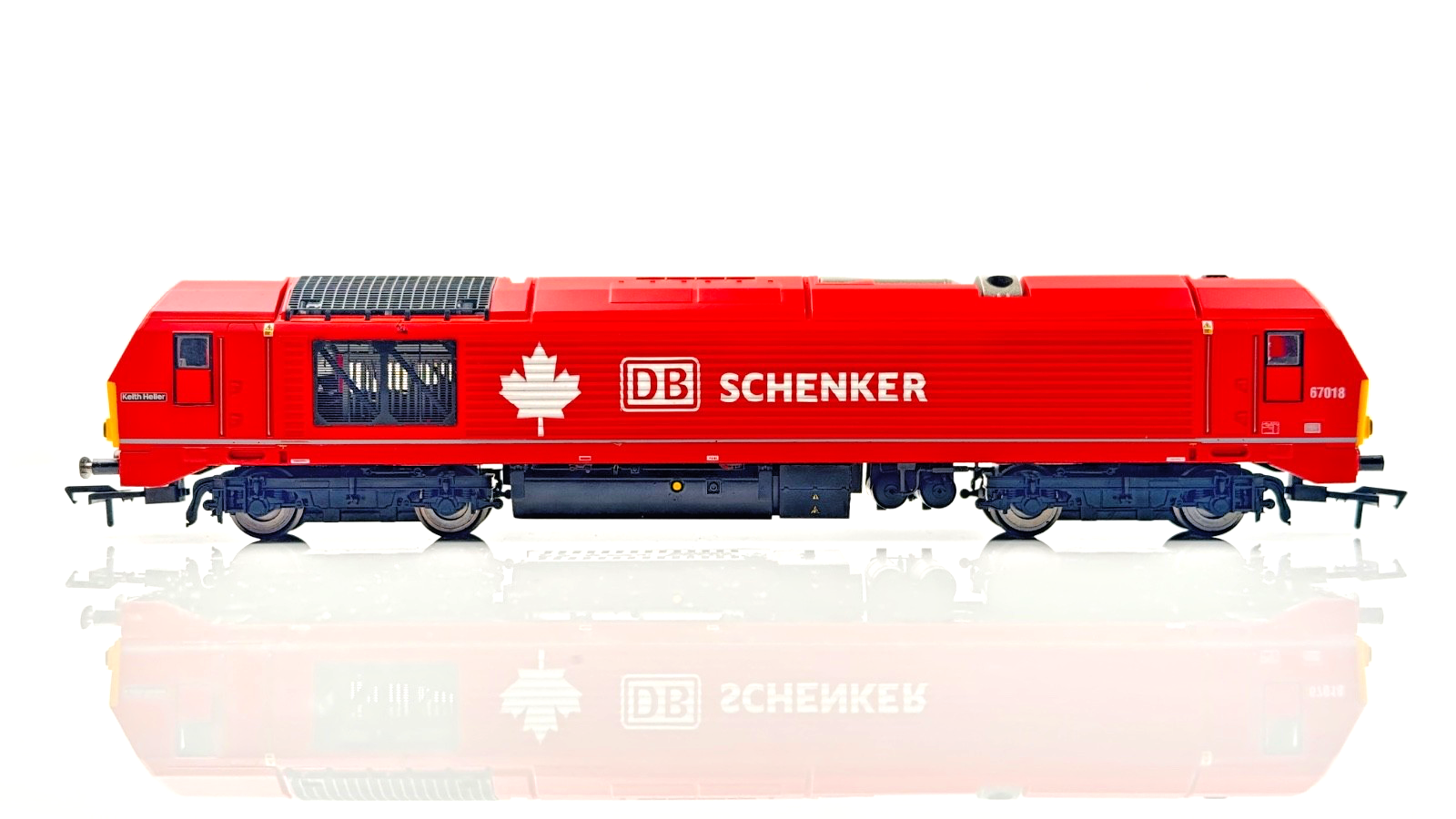 HORNBY 00 GAUGE - R3039X - DB SCHENKER BO-BO DIESEL CLASS 67 'KEITH HELLER' DCC