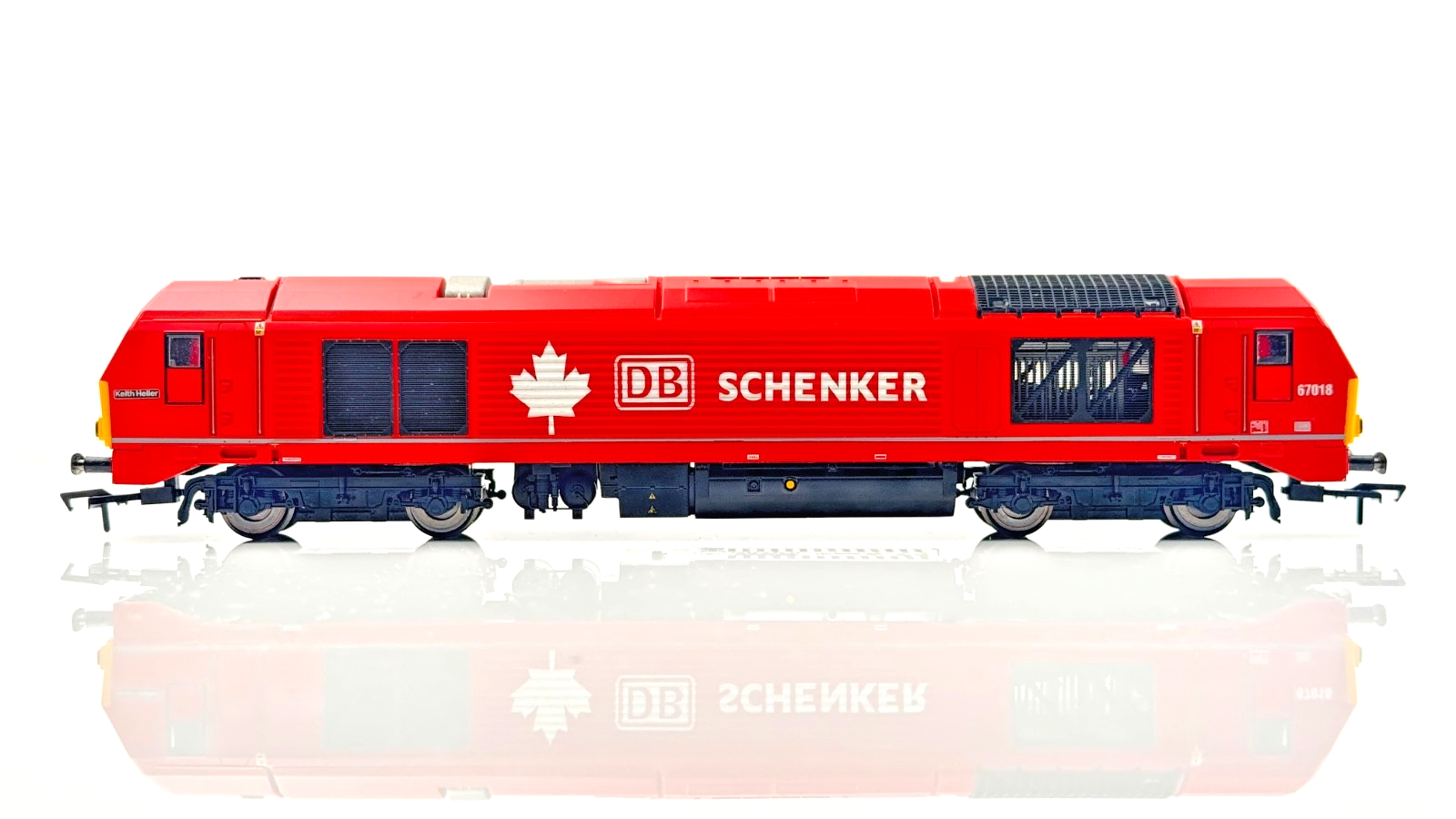 HORNBY 00 GAUGE - R3039X - DB SCHENKER BO-BO DIESEL CLASS 67 'KEITH HELLER' DCC