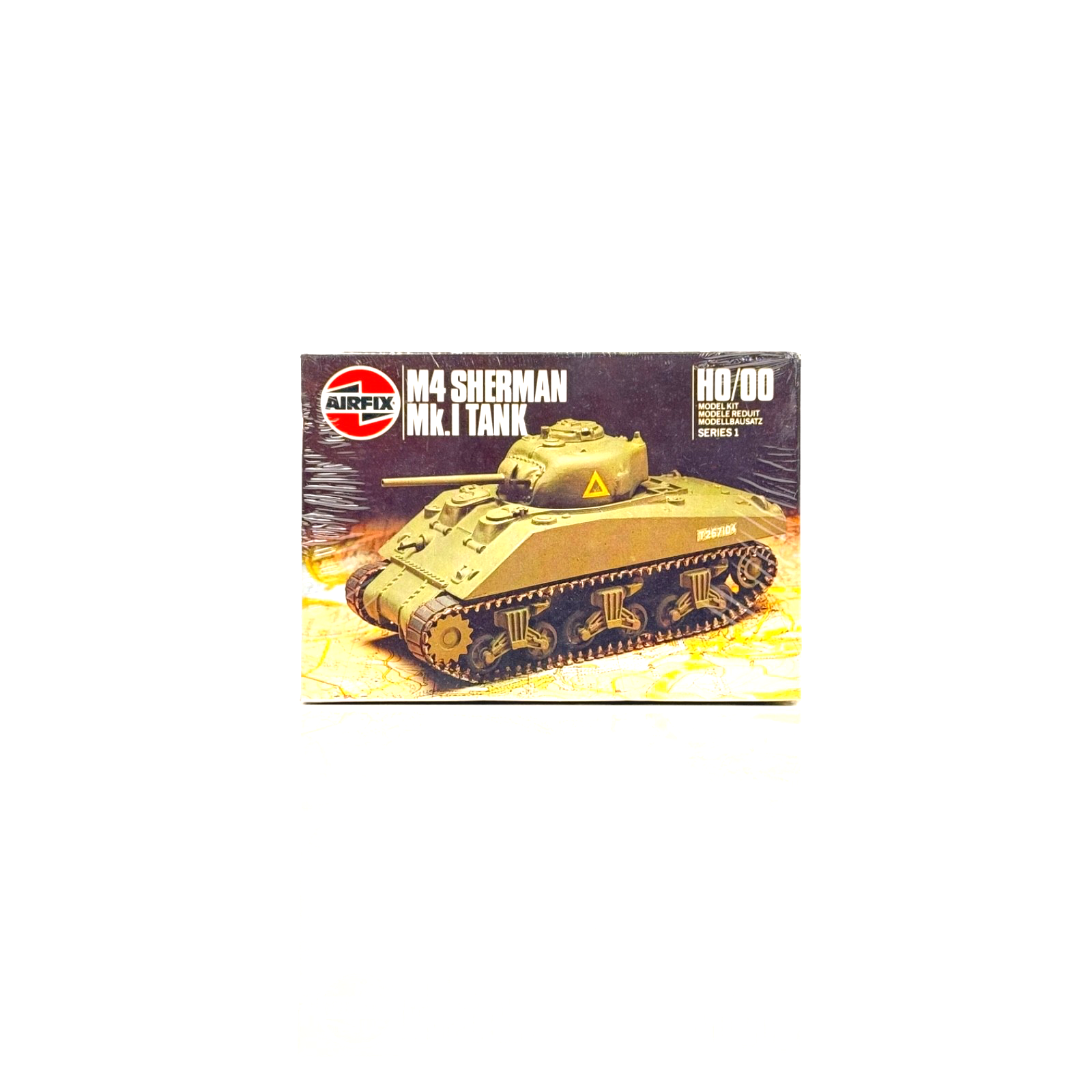 AIRFIX 01303 - HO/OO SCALE M4 SHERMAN TANK SERIES 1 MODEL KIT - NEW OLD STOCK