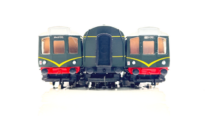 HORNBY 00 GAUGE - R369 - BR GREEN 3 CAR DIESEL MULTIPLE UNIT CLASS 110 BRADFORD