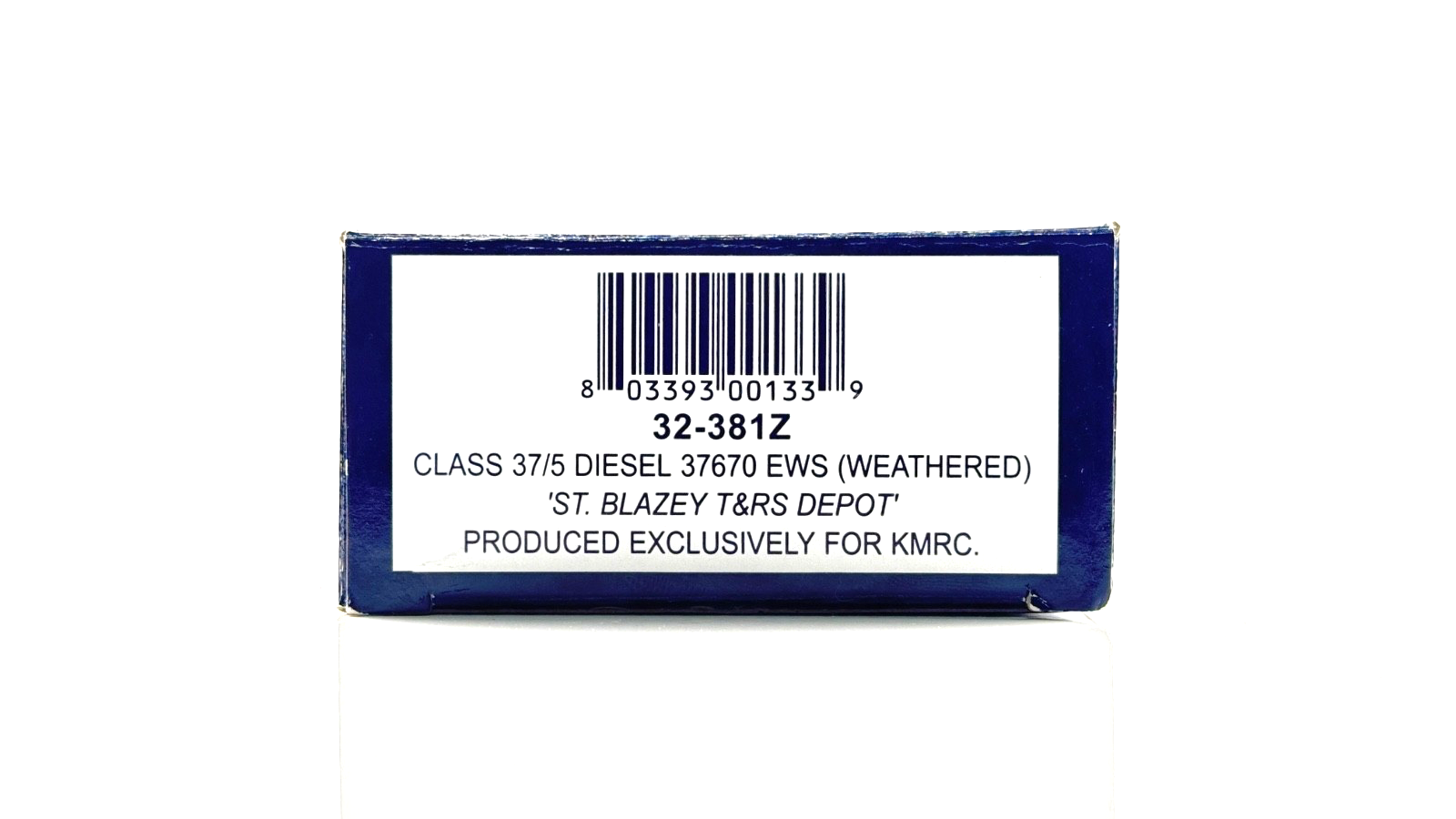 BACHMANN 00 GAUGE - 32-381Z - CLASS 37 DIESEL 37670 EWS ST BLAZEY T&RS - BOXED