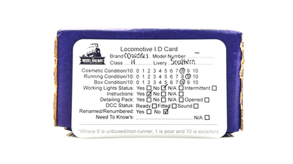 OO WORKS 00 GAUGE - SOUTHERN GREEN 0-4-4 WAINWRIGHT H CLASS 1319 (EX SECR) BOXED