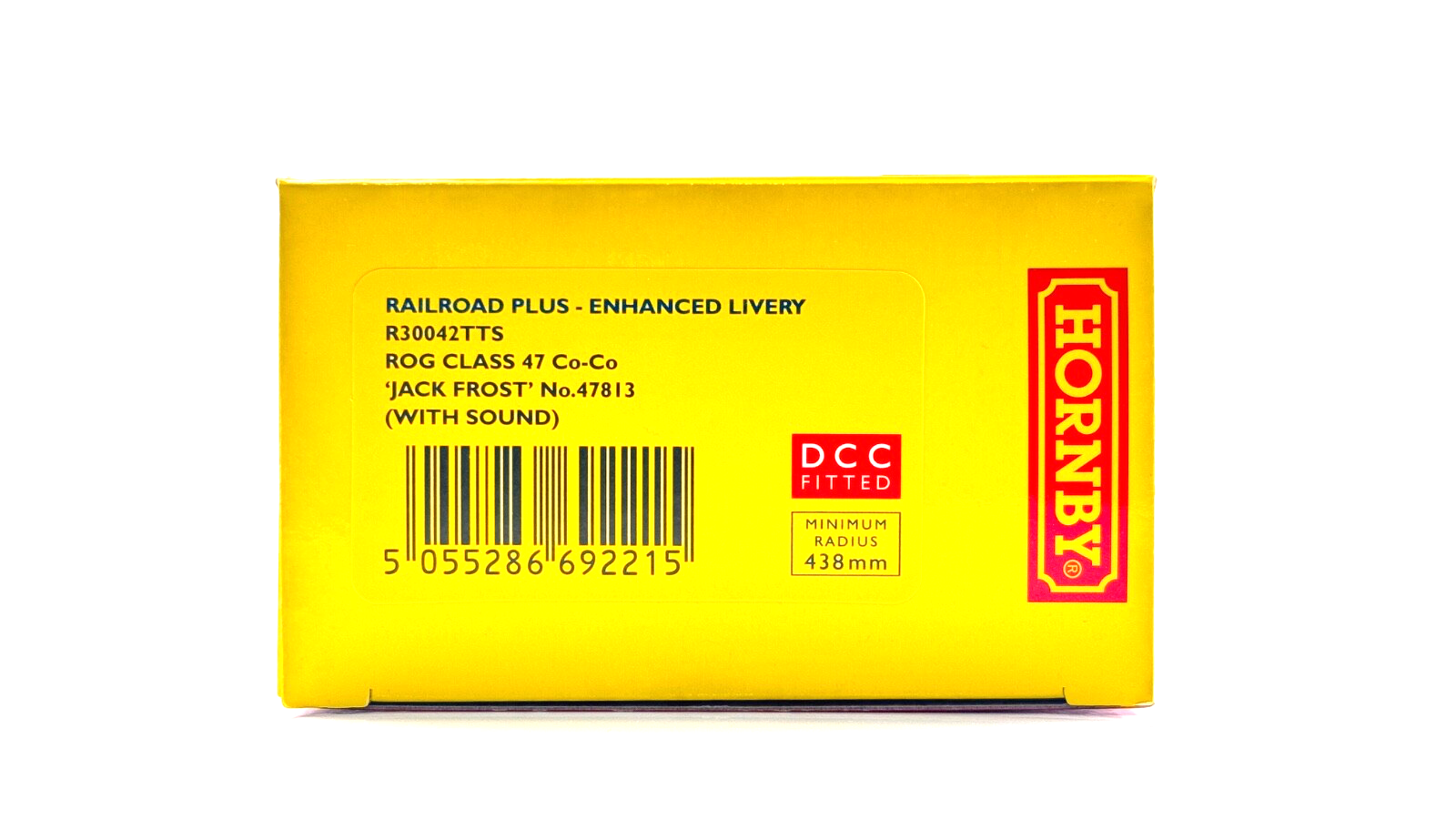 HORNBY 00 GAUGE - R30042TTS - CLASS 47 ROG 47813 JACK FROST DCC TTS SOUND BOXED