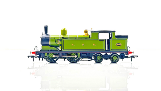 BACHMANN 00 GAUGE - 35-250Z - NER CLASS O TANK 2093 NER LINED GREEN (DCC READY)