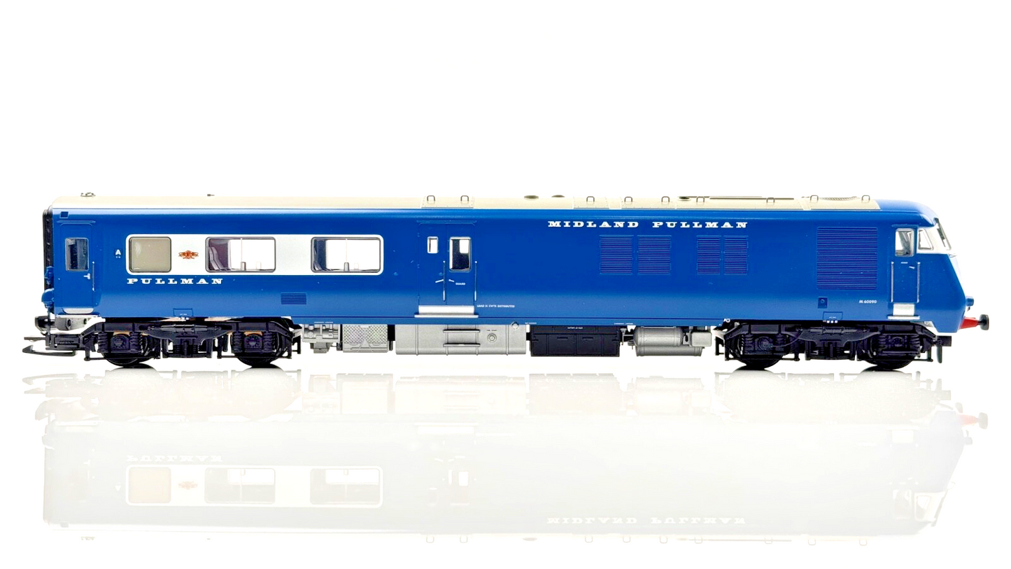 BACHMANN 00 GAUGE - 31-255DC - MIDLAND PULLMAN 6 CAR SET NANKING BLUE DCC FITTED