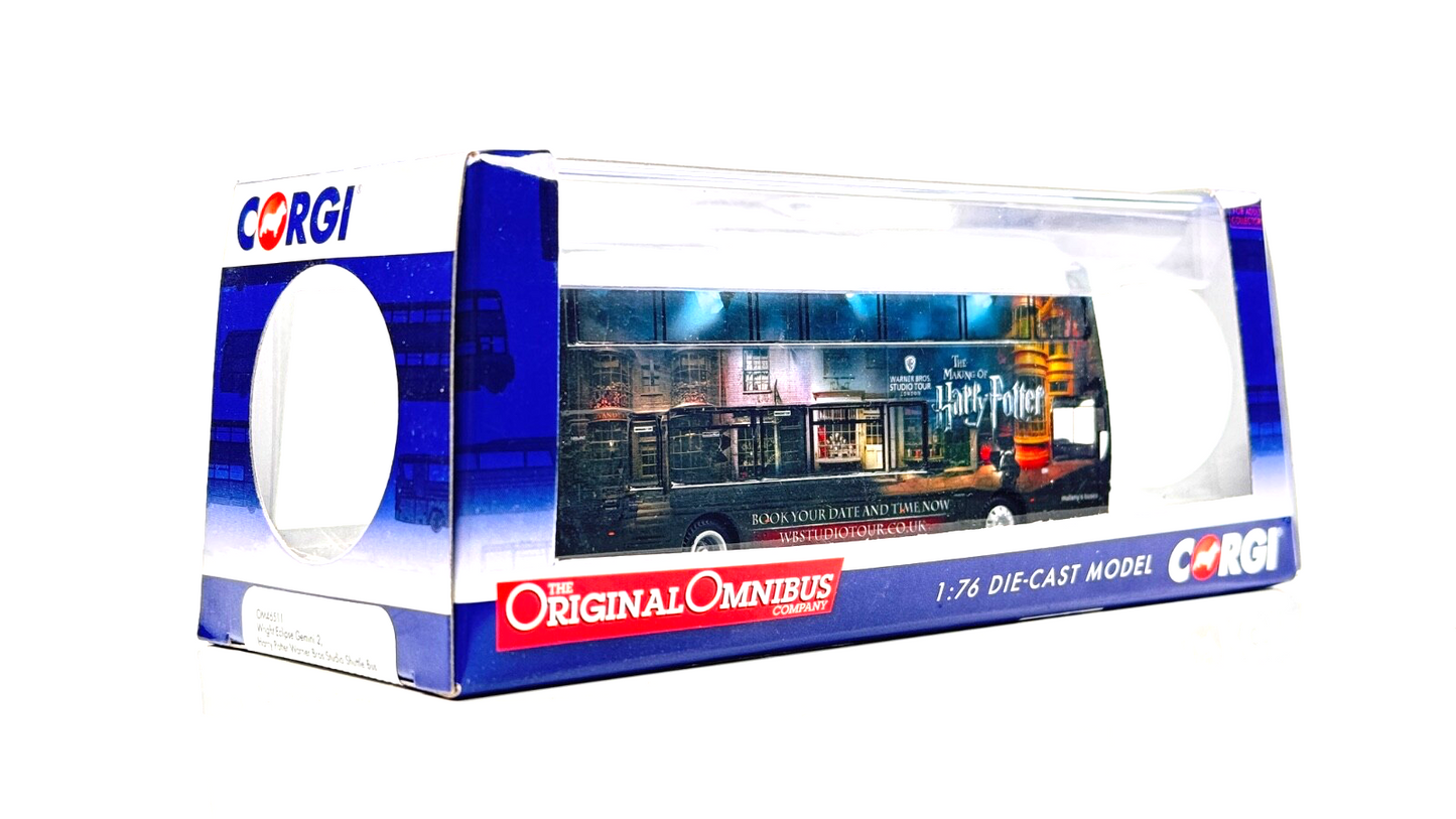 CORGI OOC 1/76 SCALE - OM46511 - WRIGHT ECLIPSE GEMINI HARRY POTTER WARNER BROS