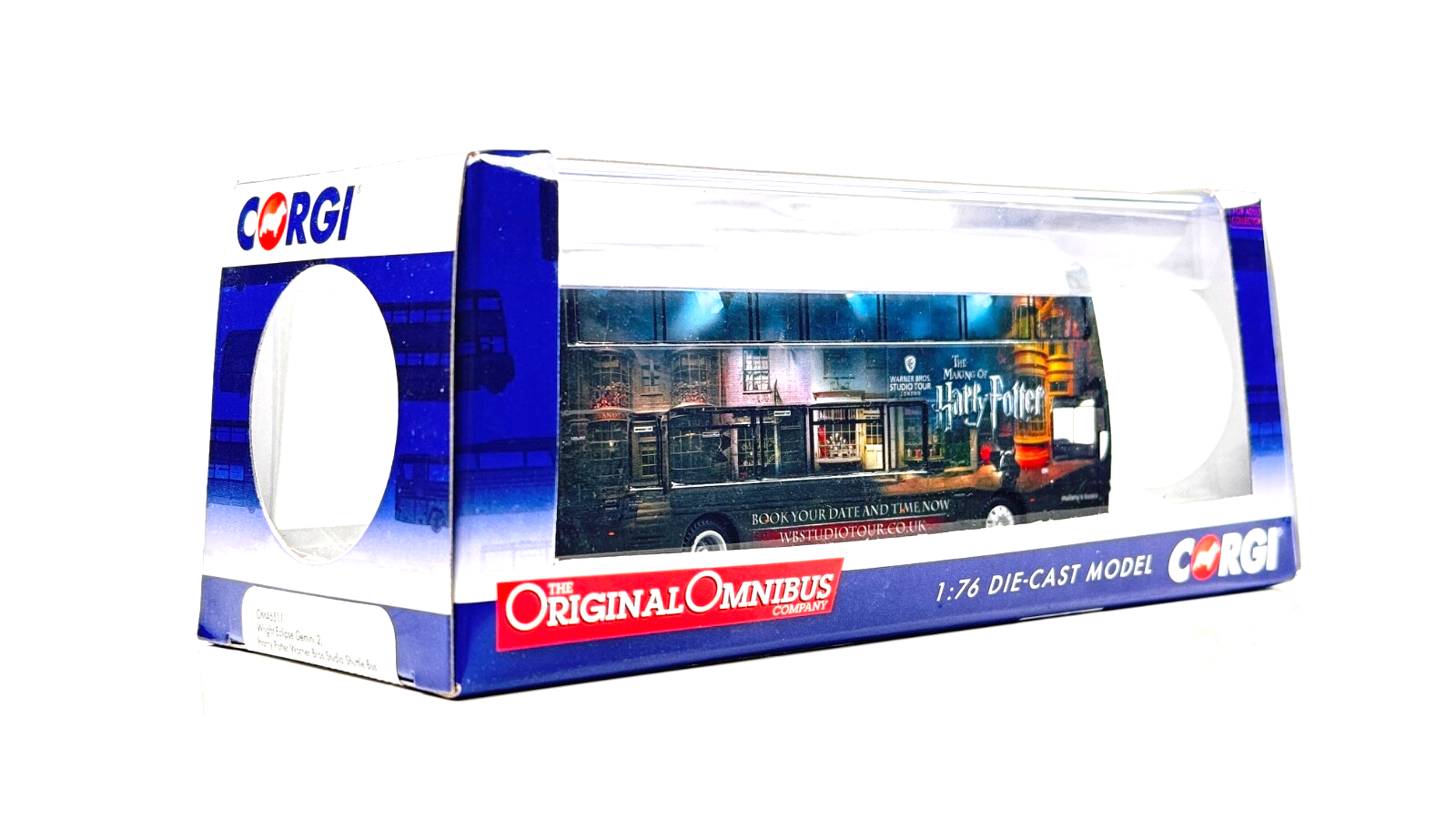 CORGI OOC 1/76 SCALE - OM46511 - WRIGHT ECLIPSE GEMINI HARRY POTTER WARNER BROS