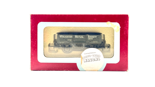 DAPOL 00 GAUGE - WOLVERTON MUTUAL SOCIETY PLANK WAGON NO.29 (LIMITED EDITION)