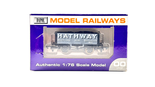 DAPOL 00 GAUGE - HATHWAY RYEFORD NEAR STONEHOUSE WAGON NO.1 (LIMITED EDITION)