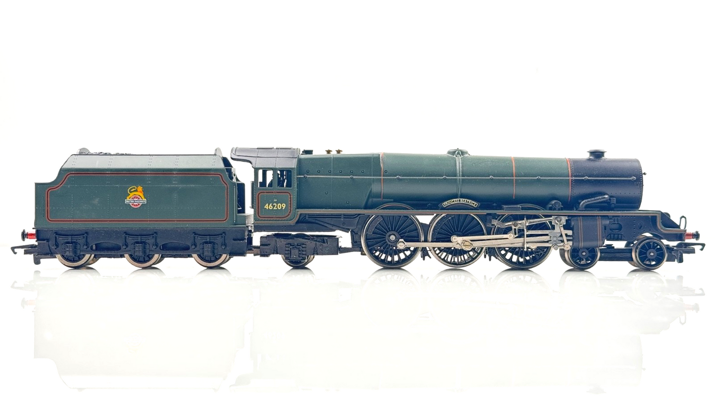 HORNBY 00 GAUGE - R196 - BR GREEN 4-6-2 PRINCESS BEATRICE LOCOMOTIVE 46209 BOXED